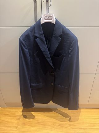 Chaqueta azul Mango Talla 54