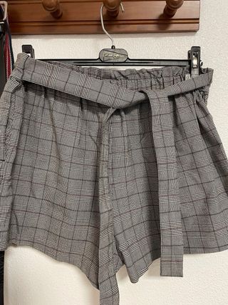 Zara Pantalones y Falda Pantalón Verde