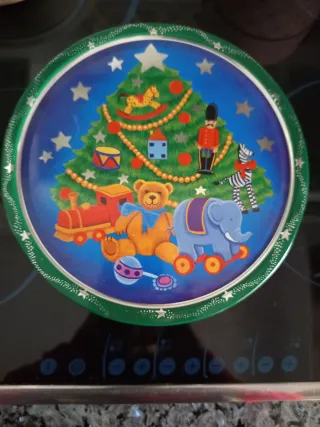 Caja de Navidad Vacía Decorada