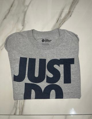 T-shirt Nike Grigia Just Do It Taglia L