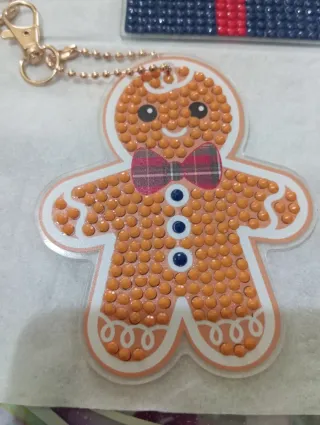 Portachiavi Diamond Painting Set 4 Pezzi