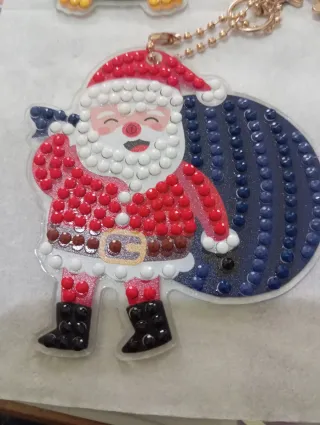 Portachiavi Diamond Painting Set 4 Pezzi