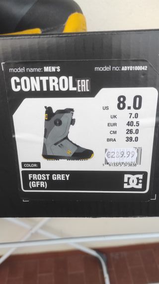 Scarponi Snowboard DC Control Tg. 8