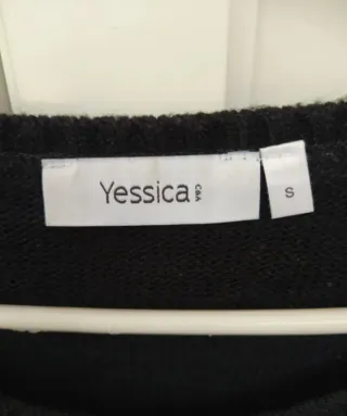 Jersey Yessica Negro Talla S