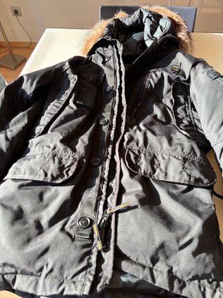 Chaqueta Blauer Hombre Talla L con Gorro