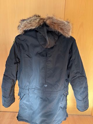 Chaqueta Blauer Hombre Talla L con Gorro