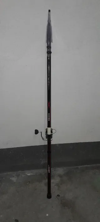 Caña pescar  Yuki Neox Vigor-carrete Hart kombat