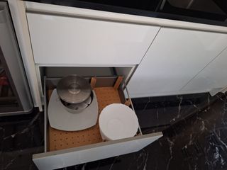 Muebles de cocina moderna zona aguas