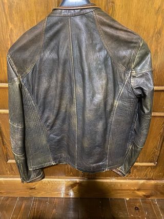 Cazadora Redskins Piel Desgastada Talla M