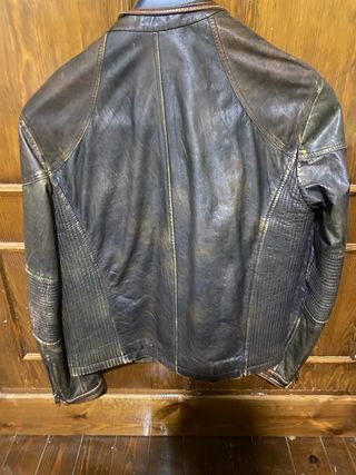 Cazadora Redskins Piel Desgastada Talla M