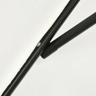 Ombrellone in Alluminio 200x300x253 cm - Crema