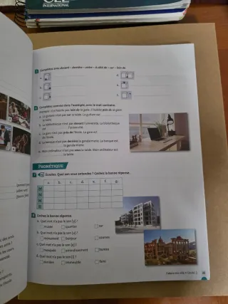 Libros frances Odyssée A1 y Odyssée A1 cahier