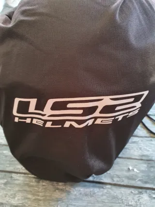 Casco Moto Integral LS2 Negro Mate