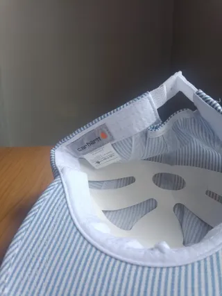 Gorra Carhartt Rayas Azules y Blancas