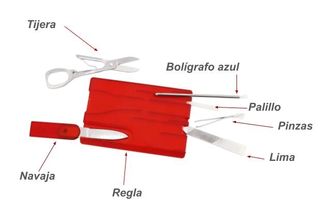 2 Tarjetas Multiusos: negra y roja. Ver fotos