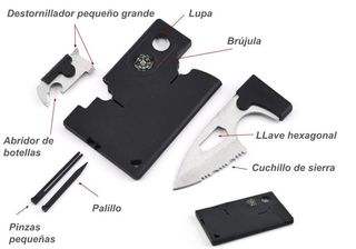 2 Tarjetas Multiusos: negra y roja. Ver fotos