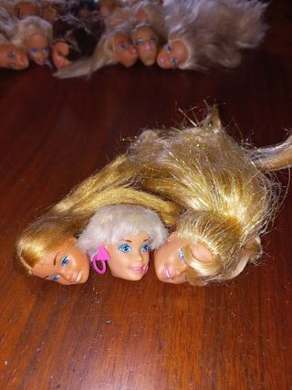 Barbie Pezzi di Ricambio Teste Dagli anni '70 ai..