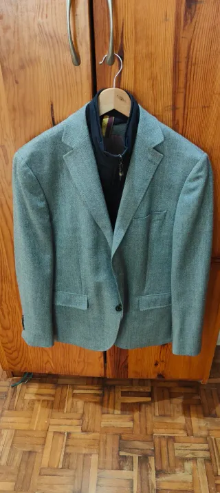 Americana Hombre Talla 52 Tailor Made Gris