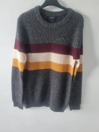 Jersey Bershka rayas multicolor