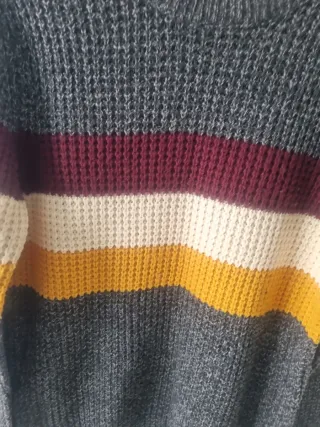 Jersey Bershka rayas multicolor