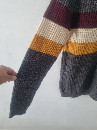 Jersey Bershka rayas multicolor