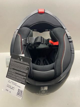 Casco Moto Modular LS2 Strobe II Negro XL