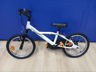 Bicicleta Discover 100 Niños 4-6 Años Blanco 16 Pulgadas