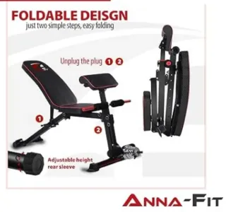 Banco de pesas multifuncional