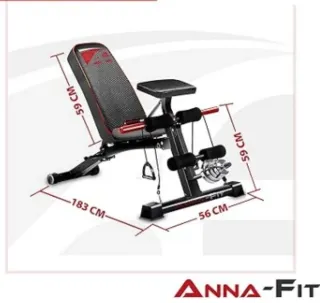 Banco de pesas multifuncional