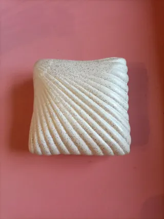 Cofanetto portagioie ceramica effetto madreperla