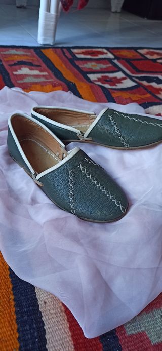 Zapatos de puro piel hechos a mano