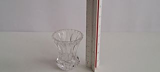 6 Antichi Calici in Cristallo Intagliato