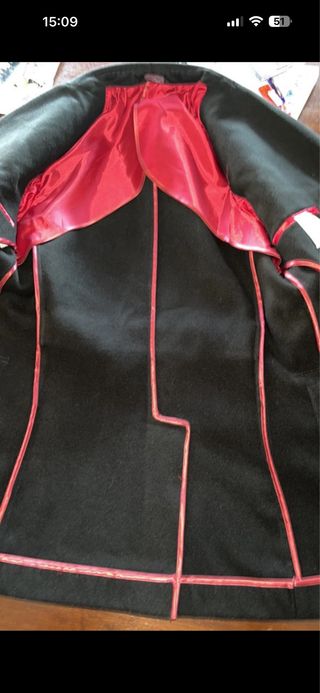 Cappotto uomo doppiopetto nero