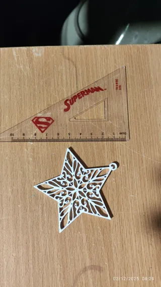 Decorazione Natalizia Stella per albero NUOVO