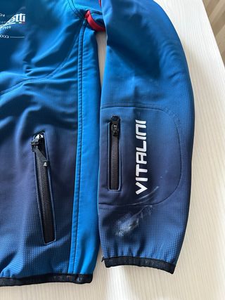 Giacca Windstopper Vitalini Azzurro
