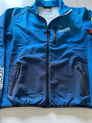 Giacca Windstopper Vitalini Azzurro