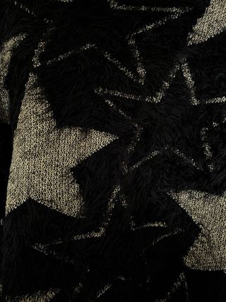 Jersey Negro Estrellas Doradas Talla S