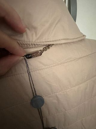 Piumino Camomilla beige taglia M