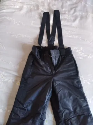 Pantalón de esquí infantil con tirantes