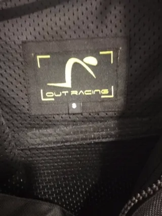 Chaqueta Moto Verano Negra y Amarilla