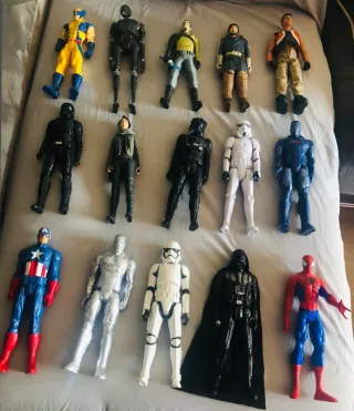 Muñecos Superhéroes Star Wars Marvel