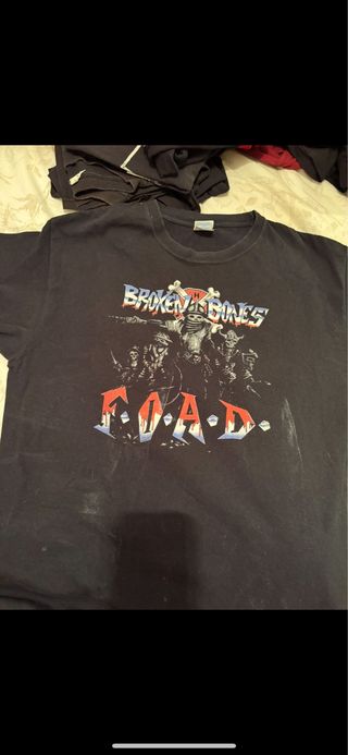 Camiseta Broken Bones FOAD Negra