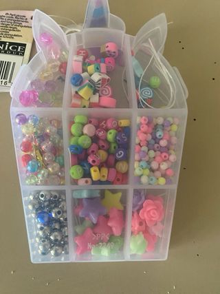 Set perline e braccialetti unicorno