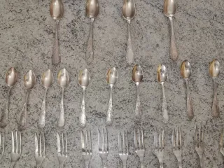 Posate d'epoca PLACCATE in argento