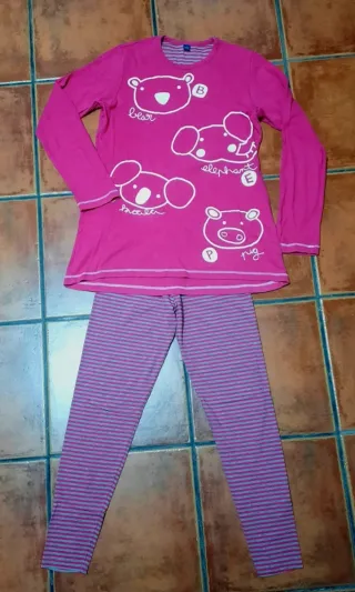 Pijama Avet Algodón Mujer