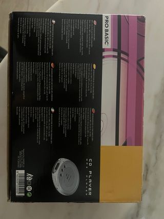 Reproductor CD MP3 Pro Basic Plata