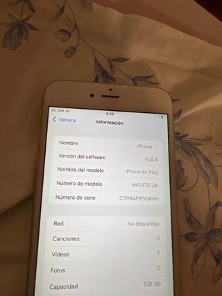 iPhone 6s Plus Rosé Gold - Leer descripción!