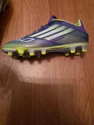 Botas de Fútbol Adidas Morado/Verde