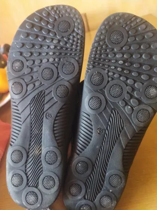 Sandalias de dedo de piel Talla 45