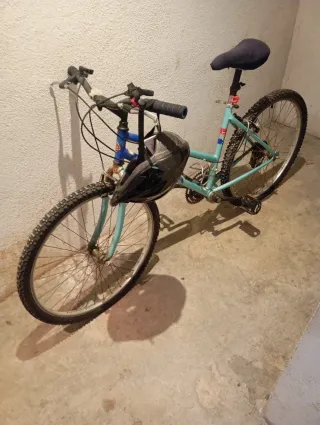 Bicicleta Montaña BTT Azul